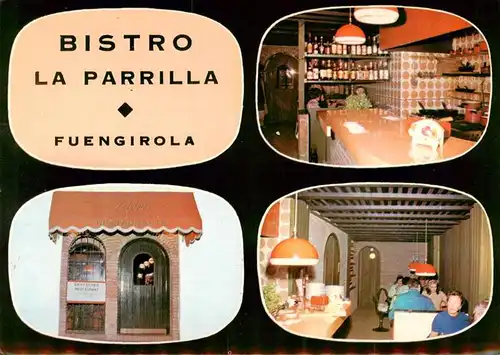 AK / Ansichtskarte 73876068 Fuengirola_Costa_del_Sol_ES Bistro La Parrilla Gastraeume 