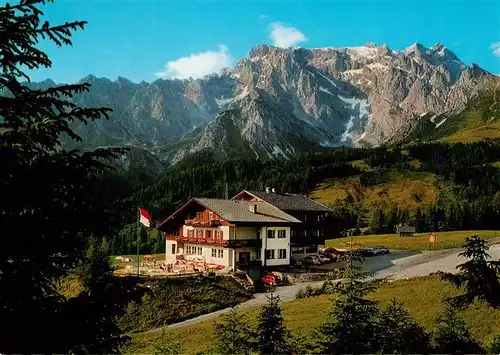 AK / Ansichtskarte 73876075 Dienten_Hochkoenig_AT Alpengasthof Pension uebergossene Alm 