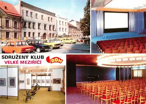 AK / Ansichtskarte  Velke_Mezirici_Gross-Meseritsch_CZ Sdruzeny Klub Teilansichten 