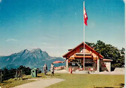 AK / Ansichtskarte  Buergenstock_Vierwaldstaettersee Berghaus Hammetschwand Buergenstock