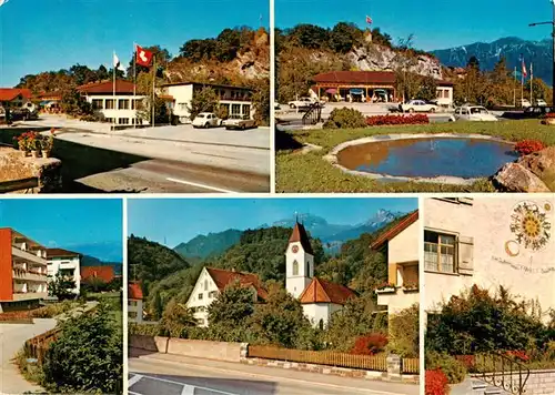 AK / Ansichtskarte  Sevelen__Werdenberg_SG Teilansichten Kirche 