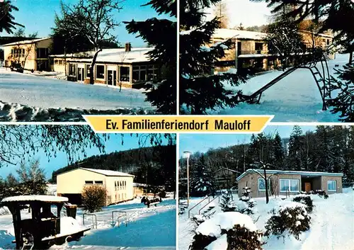 AK / Ansichtskarte  Weilrod Ev Familienferiendorf Mauloff Teilansichten Weilrod