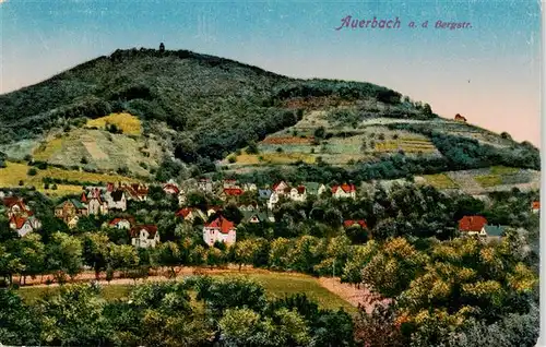 AK / Ansichtskarte 73876141 Auerbach_Bergstrasse Panorama Auerbach_Bergstrasse