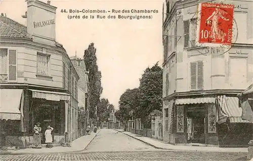 AK / Ansichtskarte  Bois-Colombes_92_Hauts-de-Seine Rue des Chambards 