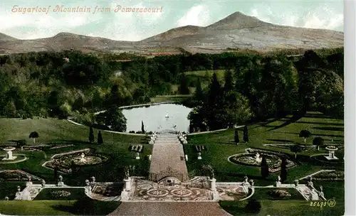 AK / Ansichtskarte  Powerscourt_Enniskerry_Ireland Panorama Sugarloaf Mountain 