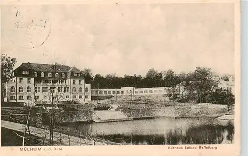 AK / Ansichtskarte  Muelheim__Ruhr Kurhaus Solbad Raffelberg 