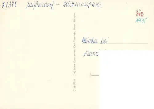 AK / Ansichtskarte  Meissendorf Huettenseepark Teilansichten Strandpartien Meissendorf