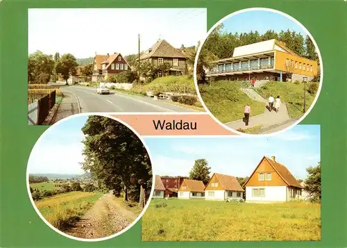 AK / Ansichtskarte  Waldau_Hildburghausen Teilansicht FDGB Erholungsheim Bergkristall Teilansicht Bungalows Waldau Hildburghausen