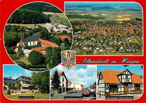 AK / Ansichtskarte 73876253 Altenstadt_Hessen Kloster Engelthal Schloss Hoechst Vogelsbergstrasse Altenstaedter Weinstuebchen  Altenstadt_Hessen