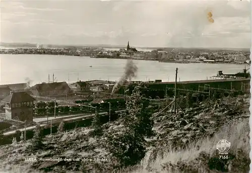 AK / Ansichtskarte  Lulea_Sweden Hamnbangarden och soedre fjaerden 