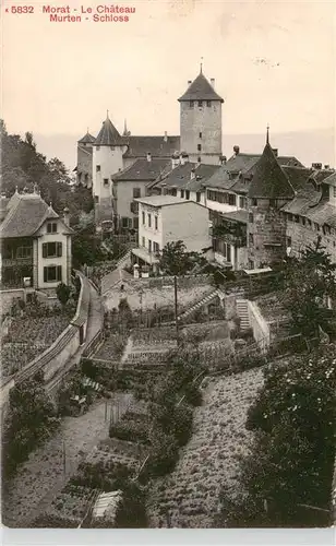 AK / Ansichtskarte  Morat_Murten_FR Château Schloss 