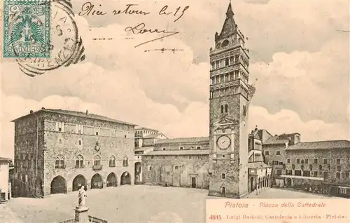 AK / Ansichtskarte  Pistoia_Toscana_IT Piazza della Cattedrale 