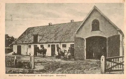 AK / Ansichtskarte 73876318 Beekbergen_NL Kolonie Het Hoogeland Boerderij 