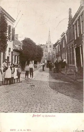 AK / Ansichtskarte  Berkel_En_Rodenrijs_NL Zentrum Blick zur Kirche 