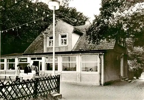 AK / Ansichtskarte  Thiessow_Ostseebad_Ruegen HOG Strandcafe Thiessow_Ostseebad_Ruegen