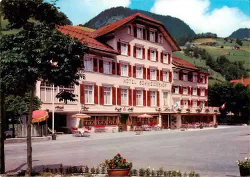 AK / Ansichtskarte  Alt_St_Johann Hotel Restaurant Schweizerhof Alt_St_Johann