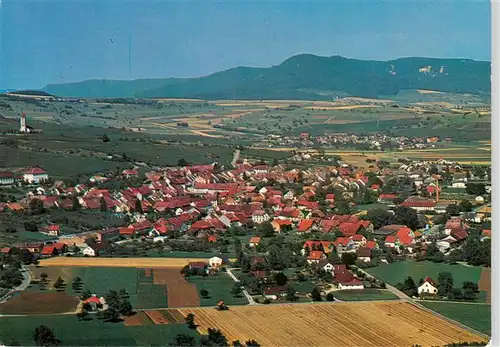 AK / Ansichtskarte  Hallau_SH Fliegeraufnahme 