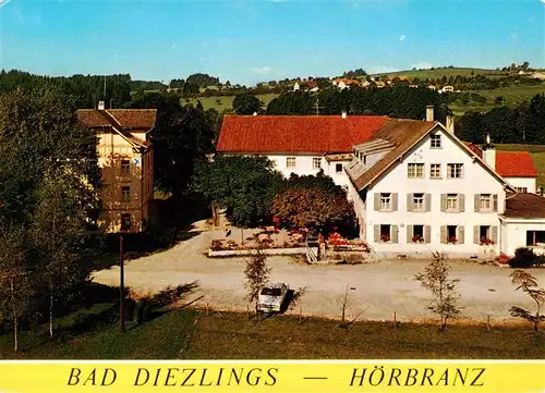 AK / Ansichtskarte 73876427 Hoerbranz_Bodensee Bad Diezlings Kuranstalt Pension Retaurant Hoerbranz Bodensee