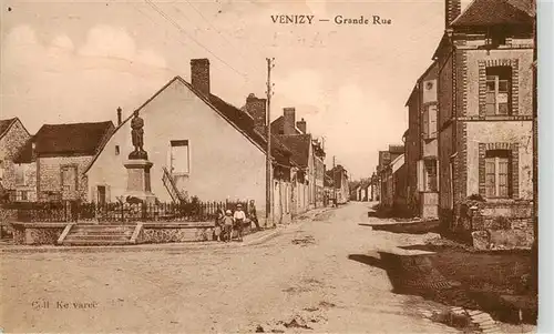 AK / Ansichtskarte  Venizy_89_Yonne Grande Rue 