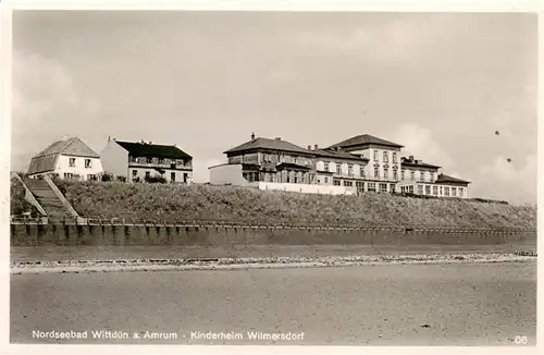 AK / Ansichtskarte  Wittduen_Amrum Nordseebad Kinderheim Wilmersdorf Wittduen Amrum