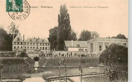 AK / Ansichtskarte  Thorigny-Lagny_77_Seine-et-Marne Chateau des Fontaines et l'Orangerie 
