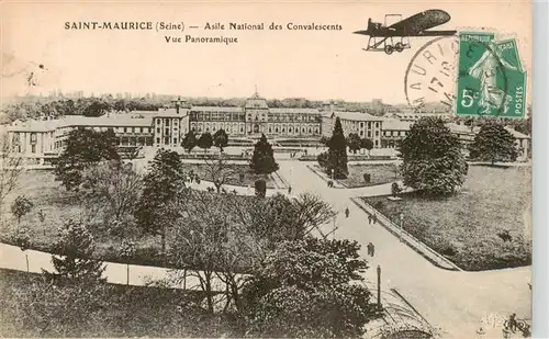 AK / Ansichtskarte  Saint-Maurice_Seine_94_Val-de-Marne Asile National des Convalescents Vue panoramique 