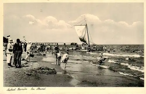 AK / Ansichtskarte  Bansin_Ostseebad Am Strand Bansin_Ostseebad