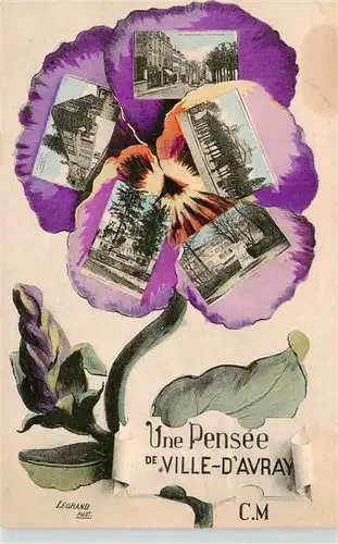 AK / Ansichtskarte  Ville-d_Avray_Hauts_de_Seine Vue partielle Ville-d_Avray