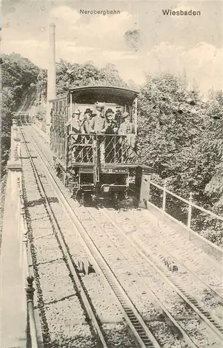 AK / Ansichtskarte  Wiesbaden Nerobergbahn Wiesbaden