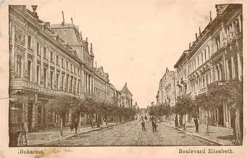 AK / Ansichtskarte  Bukarest_Bucaresti_Bucuresti_RO Boulevard Elisabeth 