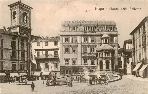 AK / Ansichtskarte 73876479 Acqui_Terme_Piemonte_IT Piazza della Bollente 