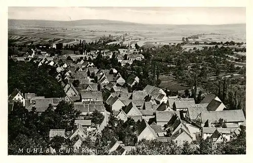 AK / Ansichtskarte  Muehlbach_Baden_Eppingen Panorama 