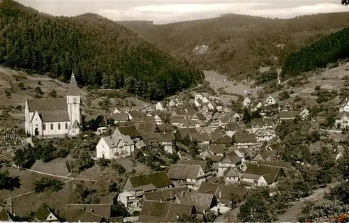 AK / Ansichtskarte  Reichental Panorama Murgtal Kirche Reichental