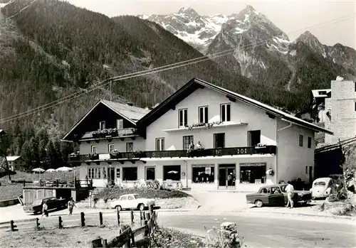 AK / Ansichtskarte  Finkenberg__Zillertal_Tirol_AT Gasthaus Pension Teufelsbruecke 