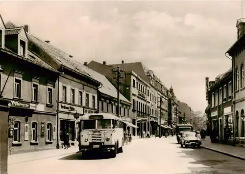 AK / Ansichtskarte  Riesa_Sachsen Ernst Thaelmann Strasse Riesa Sachsen