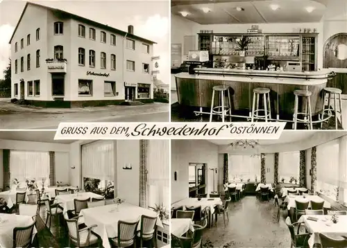 AK / Ansichtskarte 73876538 Ostoennen_Soest Hotel Restaurant Schwedenhof Gastraeume Bar 