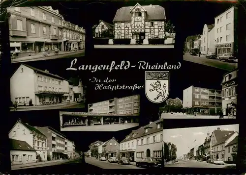 AK / Ansichtskarte 73876542 Langenfeld_Rheinland Partien in der Hauptstrasse Langenfeld_Rheinland