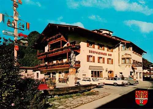 AK / Ansichtskarte  Ruhpolding Hotel Rupoldinger Hof Ruhpolding