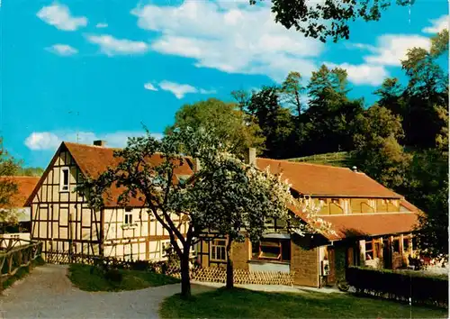 AK / Ansichtskarte  Wehrshausen_Lahn Dammuehle Restauration Cafe Hotel Wehrshausen_Lahn