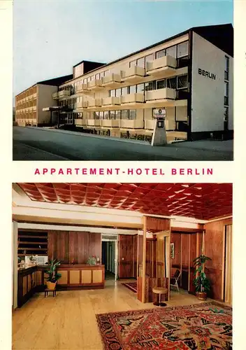 AK / Ansichtskarte 73876684 Bad_Fuessing Appartement Hotel Berlin Foyer Bad_Fuessing