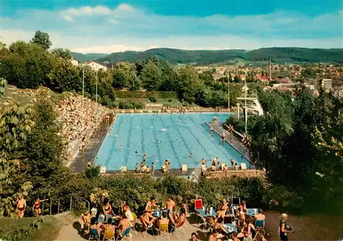 AK / Ansichtskarte  Lahr_Baden Schwimmbad Lahr_Baden