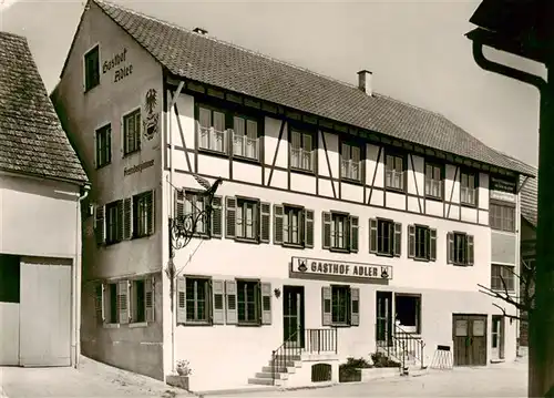 AK / Ansichtskarte  Wangen_Goeppingen Gasthof Adler Wangen Goeppingen