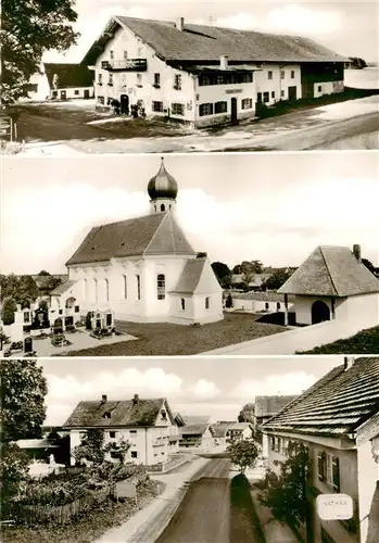 AK / Ansichtskarte 73876781 Faistenhaar Reindl Gasthof Altwirt Kirche Ortspartie Faistenhaar