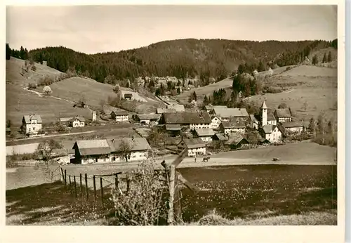 AK / Ansichtskarte  ueberruh_Isny_Allgaeu Post und Bahnstation Grossholzleute Panorama 