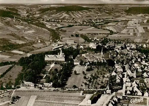 AK / Ansichtskarte 73876817 Weikersheim Fliegeraufnahme Weikersheim