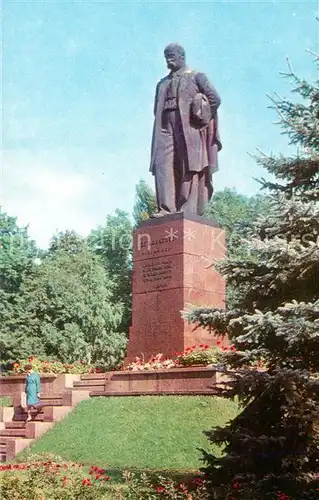 AK / Ansichtskarte  Kiev_Kiew Denkmal T. H. Shevchenko Kiev_Kiew