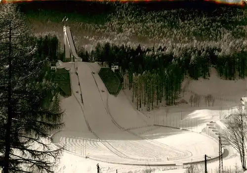 AK / Ansichtskarte  Cortina_d_Ampezzo_IT Trampolino Olimpico Olympische Skisprungschanze 