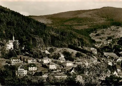 AK / Ansichtskarte  Bad_Herrenalb Panorama Kurort im Schwarzwald Bad_Herrenalb