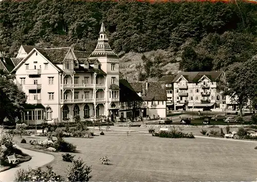 AK / Ansichtskarte  Bad_Herrenalb Moenchs Posthotel Bad_Herrenalb