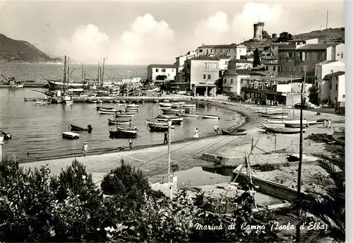 AK / Ansichtskarte  Marina_di_Campo_IT Kuestenort Hafen 